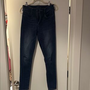 Women's Dark Blue Skinny Jeans